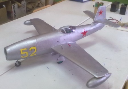 Кордовая электрокопия Як-23